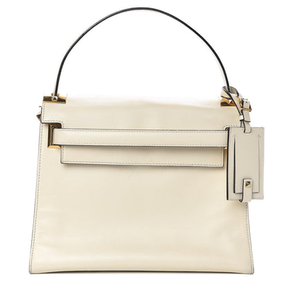Valentino Garavani Vitello Medium My Rockstud Frame Bag Light Ivory 1 of 15