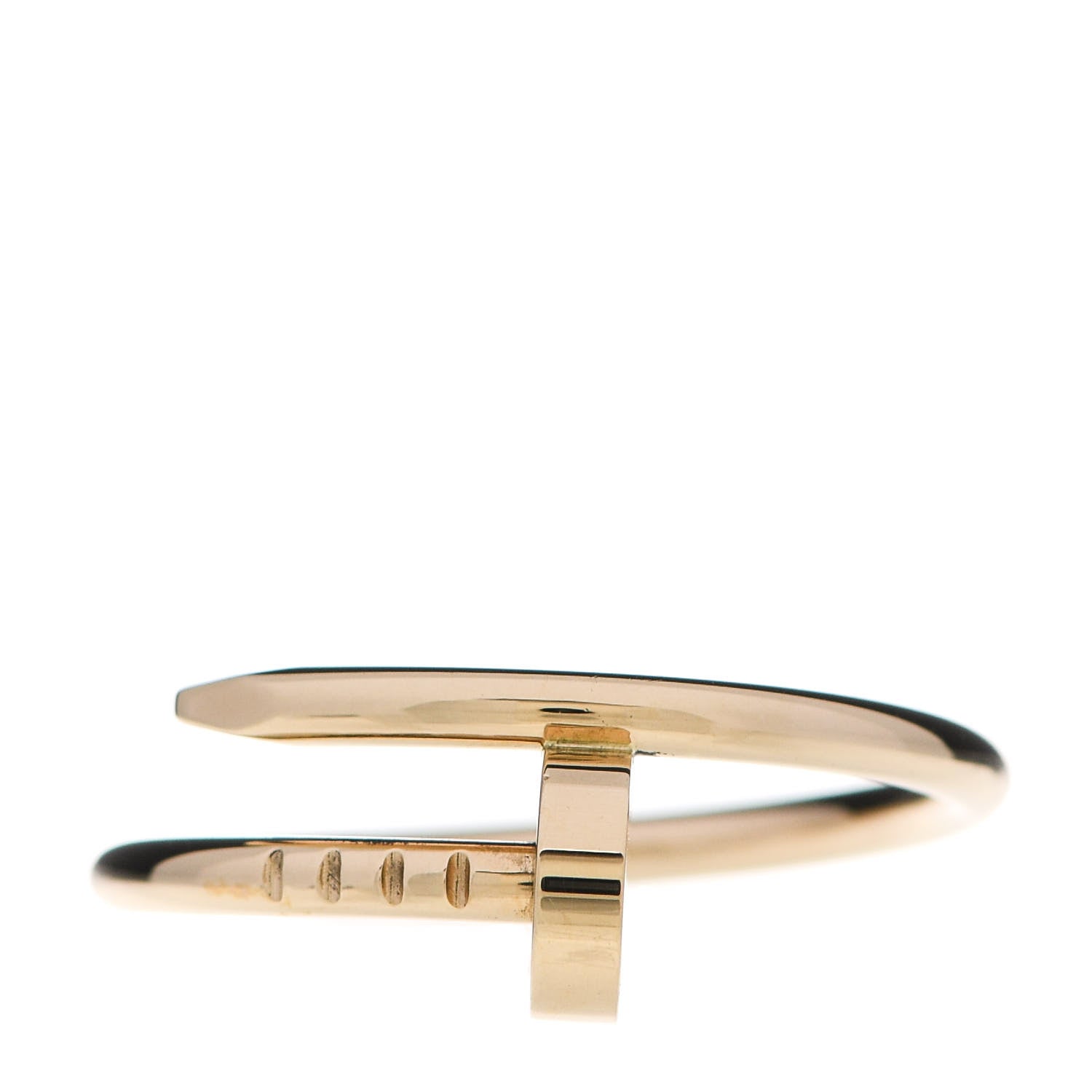 Cartier 18K Yellow Gold Small Juste Un Clou Ring 51 5.75 1 of 5