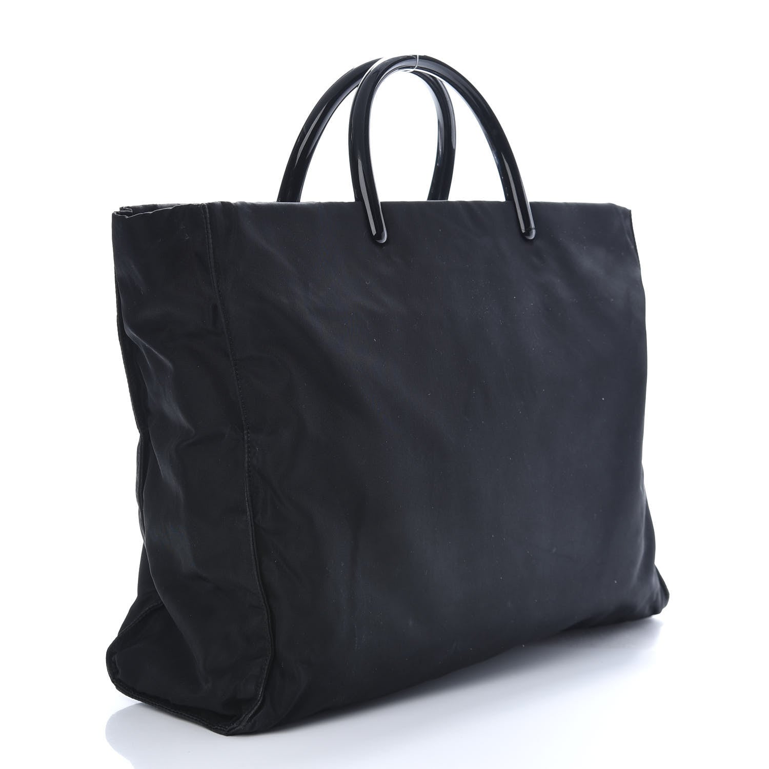 Prada Tessuto Nylon Tote Black 3 of 8