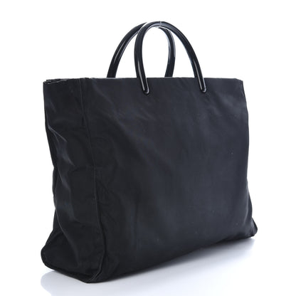 Prada Tessuto Nylon Tote Black 3 of 8