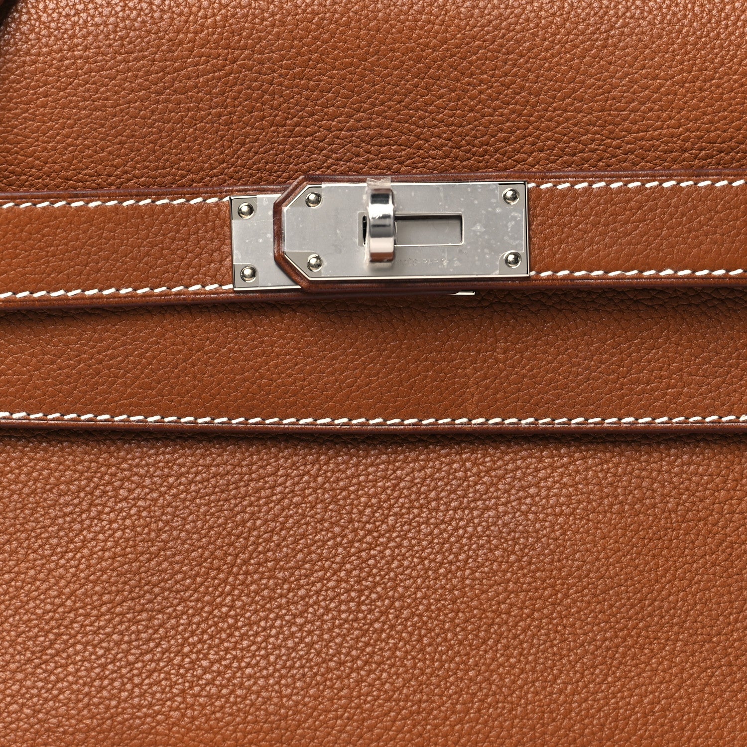 Hermes Barenia Faubourg Kelly Messenger PM Fauve 8 of 12