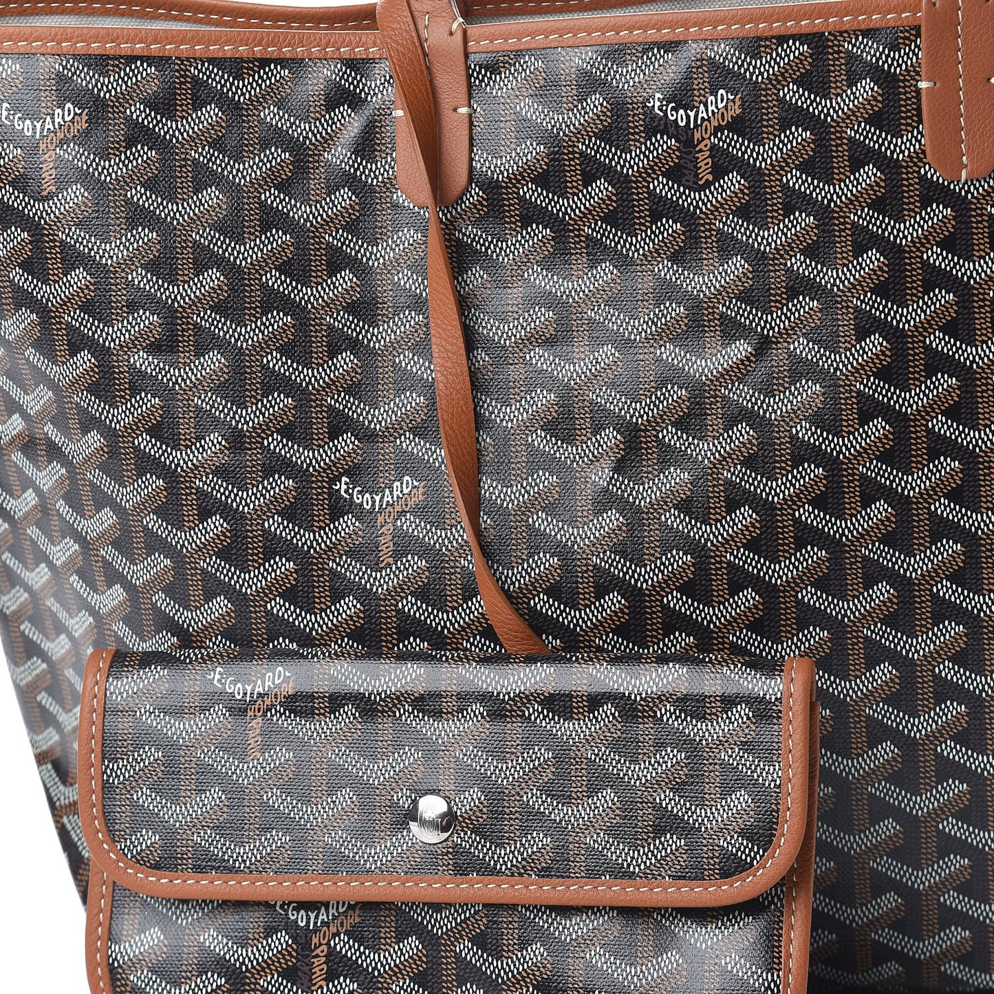Goyardine Saint Louis PM Black Gold