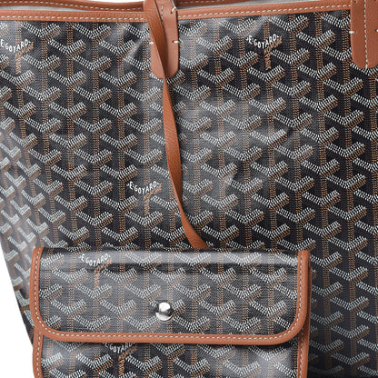 Goyard Goyardine Saint Louis PM Black Gold 12 of 12