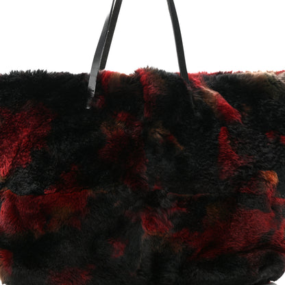 Fendi Fur Medium Shopping Tote Multicolor 7 of 9