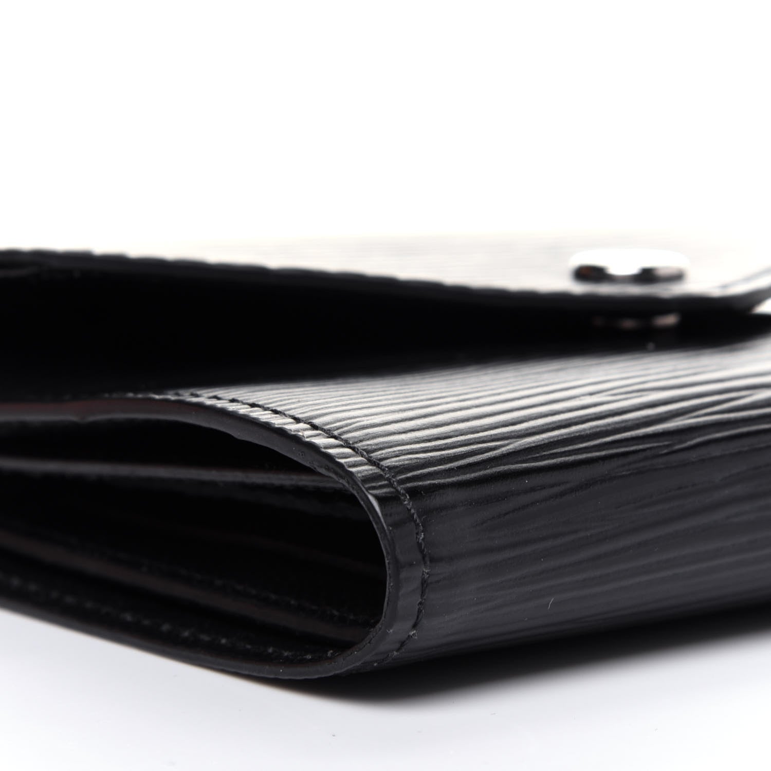 Louis Vuitton Epi Victorine Wallet Black 9 of 12