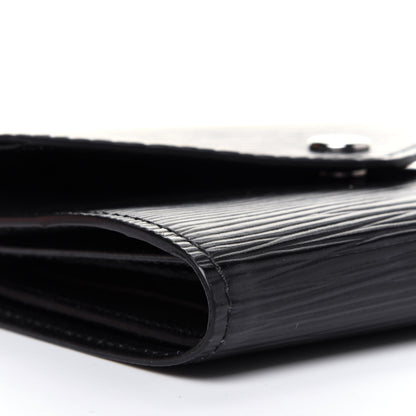 Louis Vuitton Epi Victorine Wallet Black 9 of 12