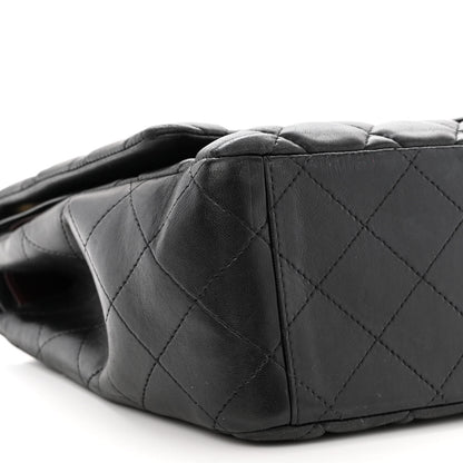 Chanel Lambskin Quilted Maxi Double Flap Black 10 of 15
