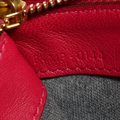Celine Lambskin Small Trio Crossbody Bag Fuchsia 8 of 8