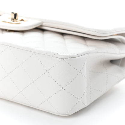 Chanel Caviar Quilted Small Double Flap White 10 of 10
