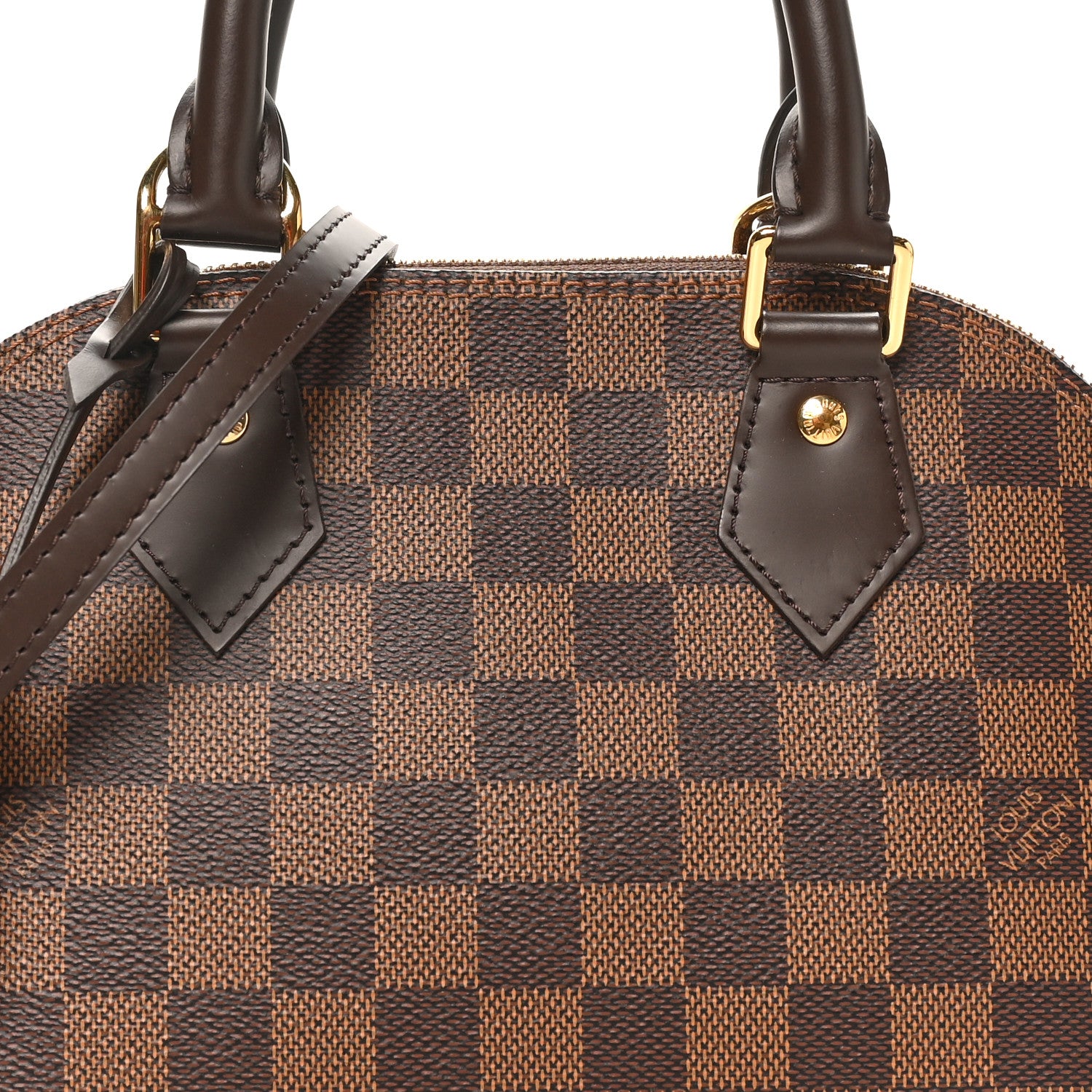 Louis Vuitton Damier Ebene Alma BB 7 of 9