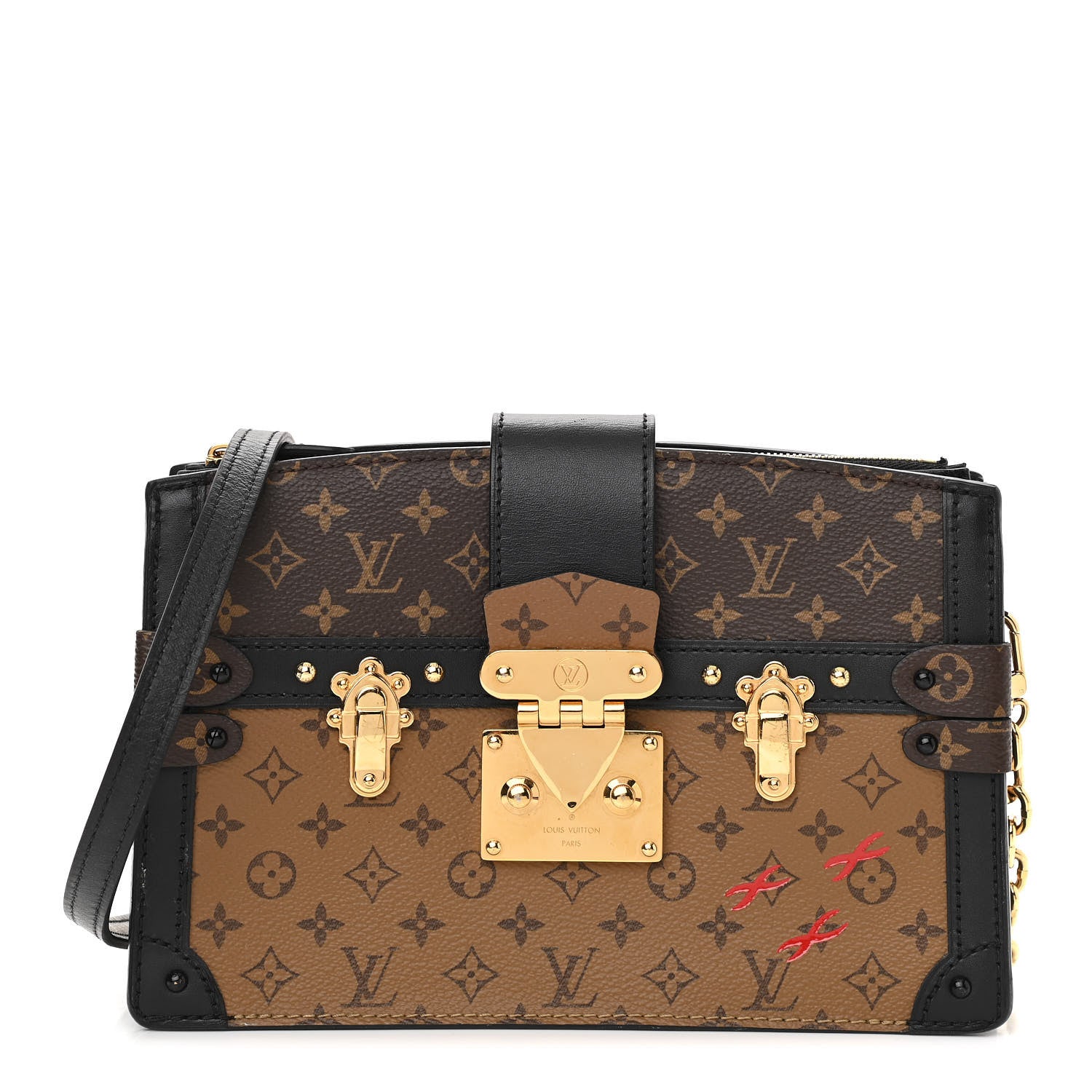 Louis Vuitton Reverse Monogram Trunk Clutch 1 of 9