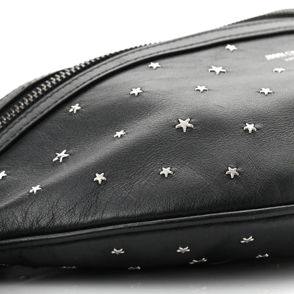 Jimmy Choo Calfskin Star Studded Belt Bag Black 9 of 10