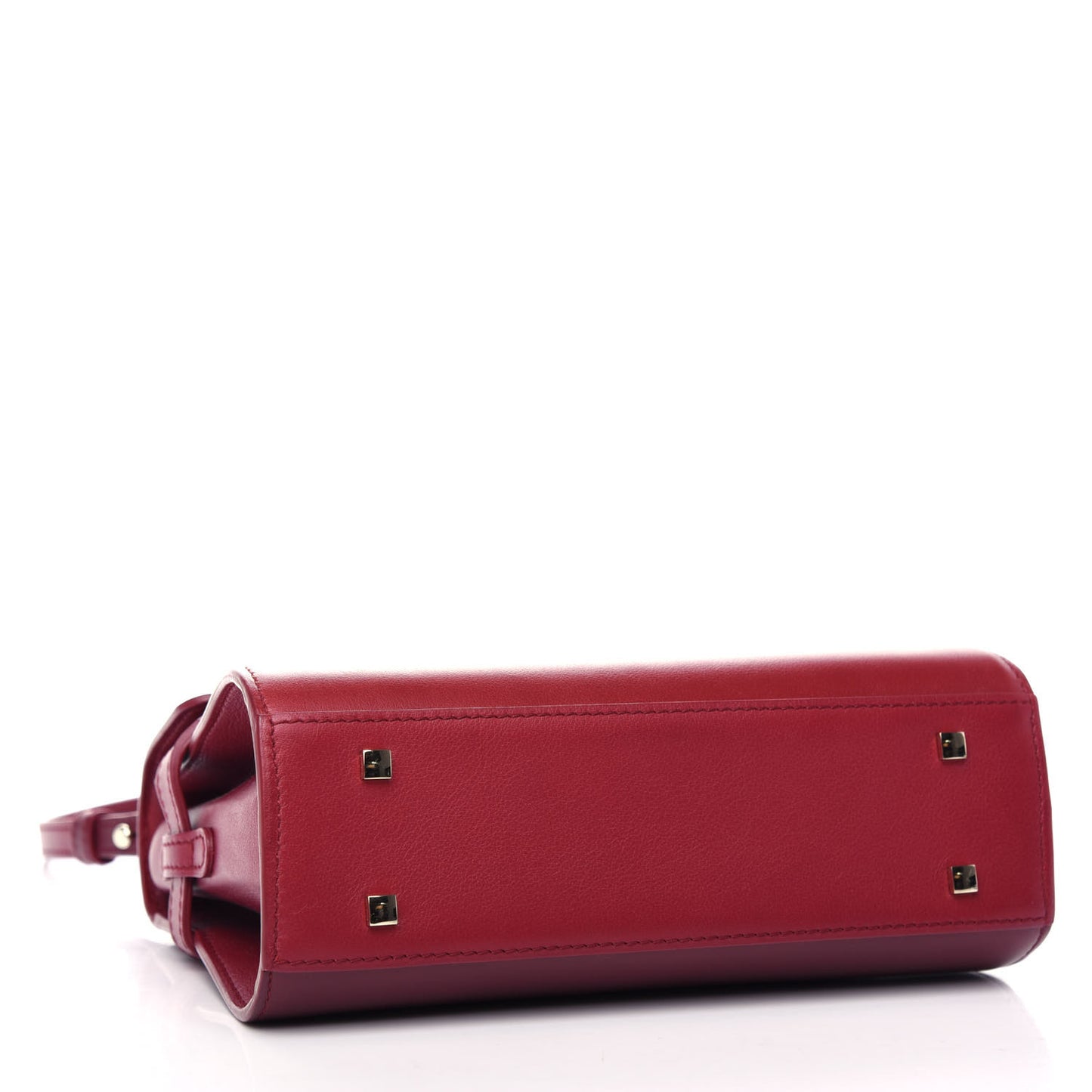 Calfskin Mini Tempete Satchel Red