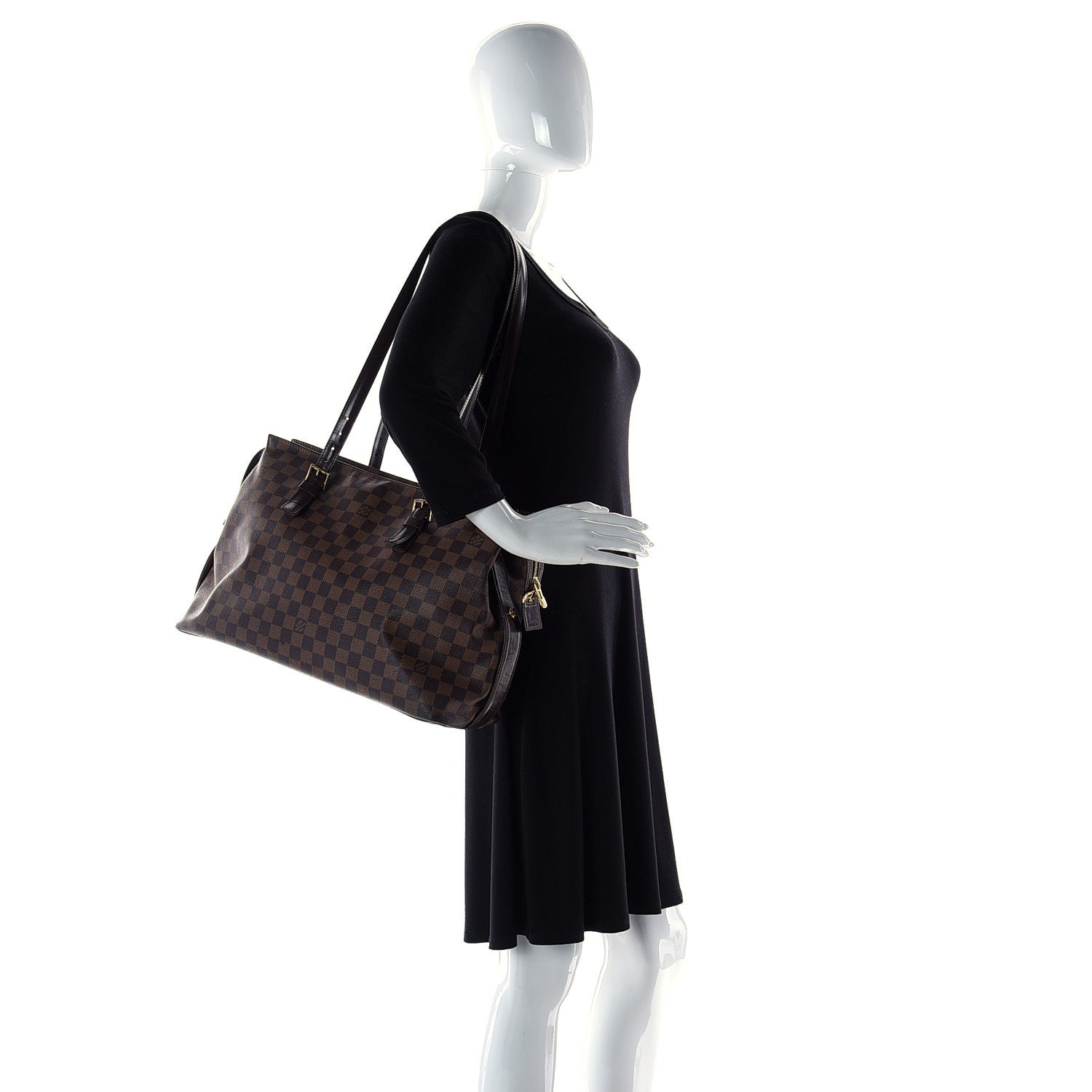 Louis Vuitton Damier Ebene Chelsea Tote 3 of 7