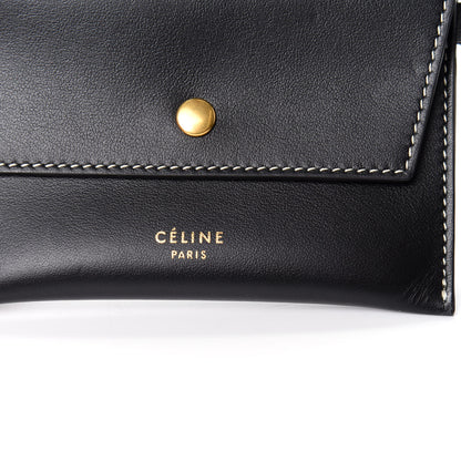 Celine Smooth Calfskin Multi Key Ring Wristlet Black 5 of 5