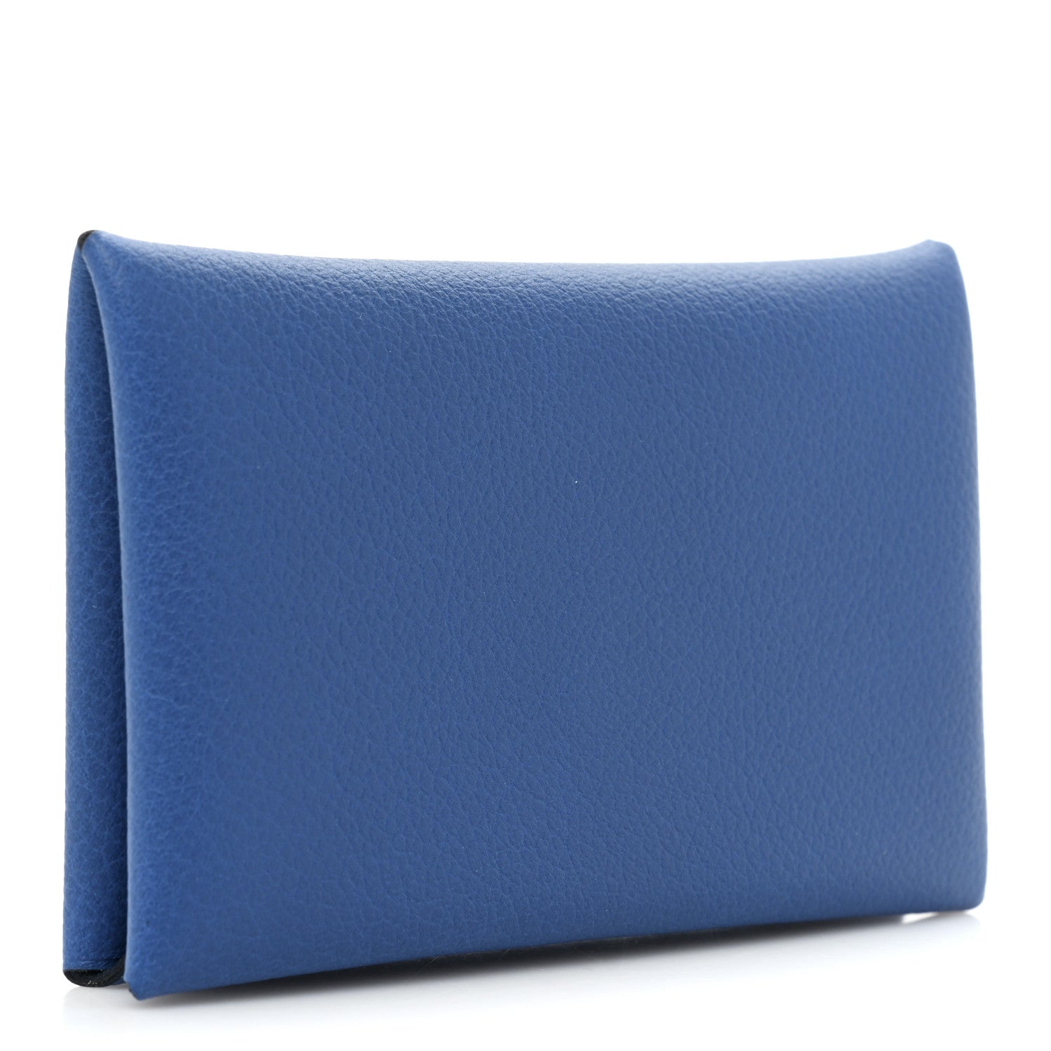 Hermes Evercolor Calvi Card Case Bleu France 3 of 10