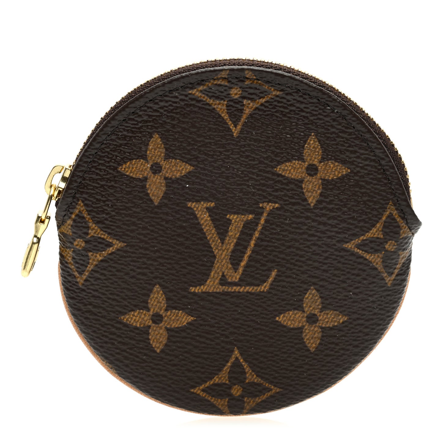 Monogram Round Coin Purse