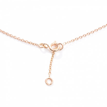 Hermes 18K Rose Gold and Diamond Chaine D Ancre Enchainee Necklace MM 5 of 5