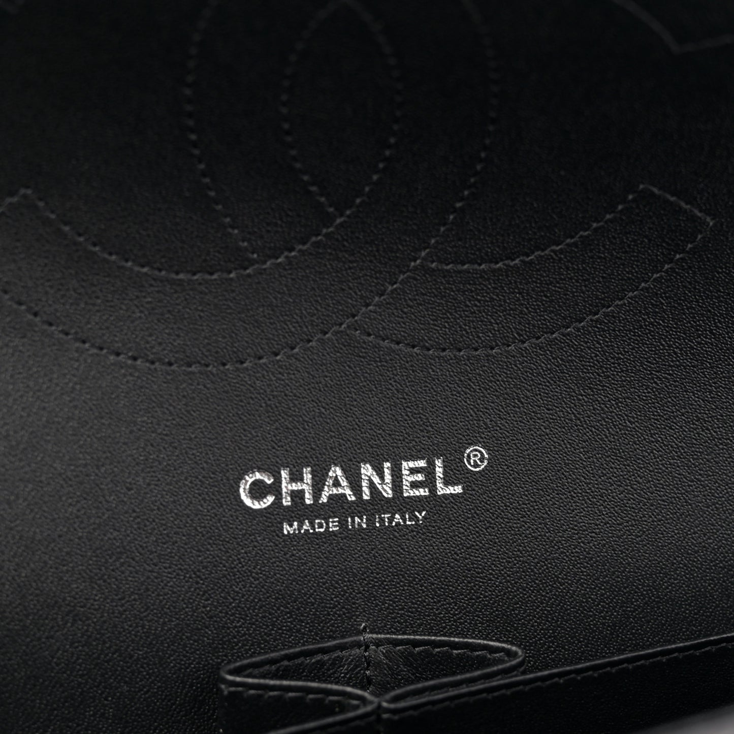 Lambskin Quilted Jumbo Double Flap So Black
