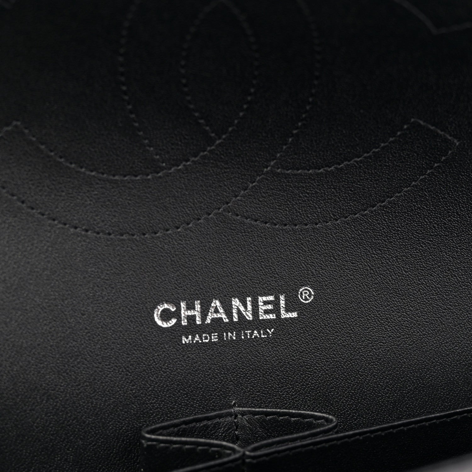 Chanel Lambskin Quilted Jumbo Double Flap So Black 6 of 12