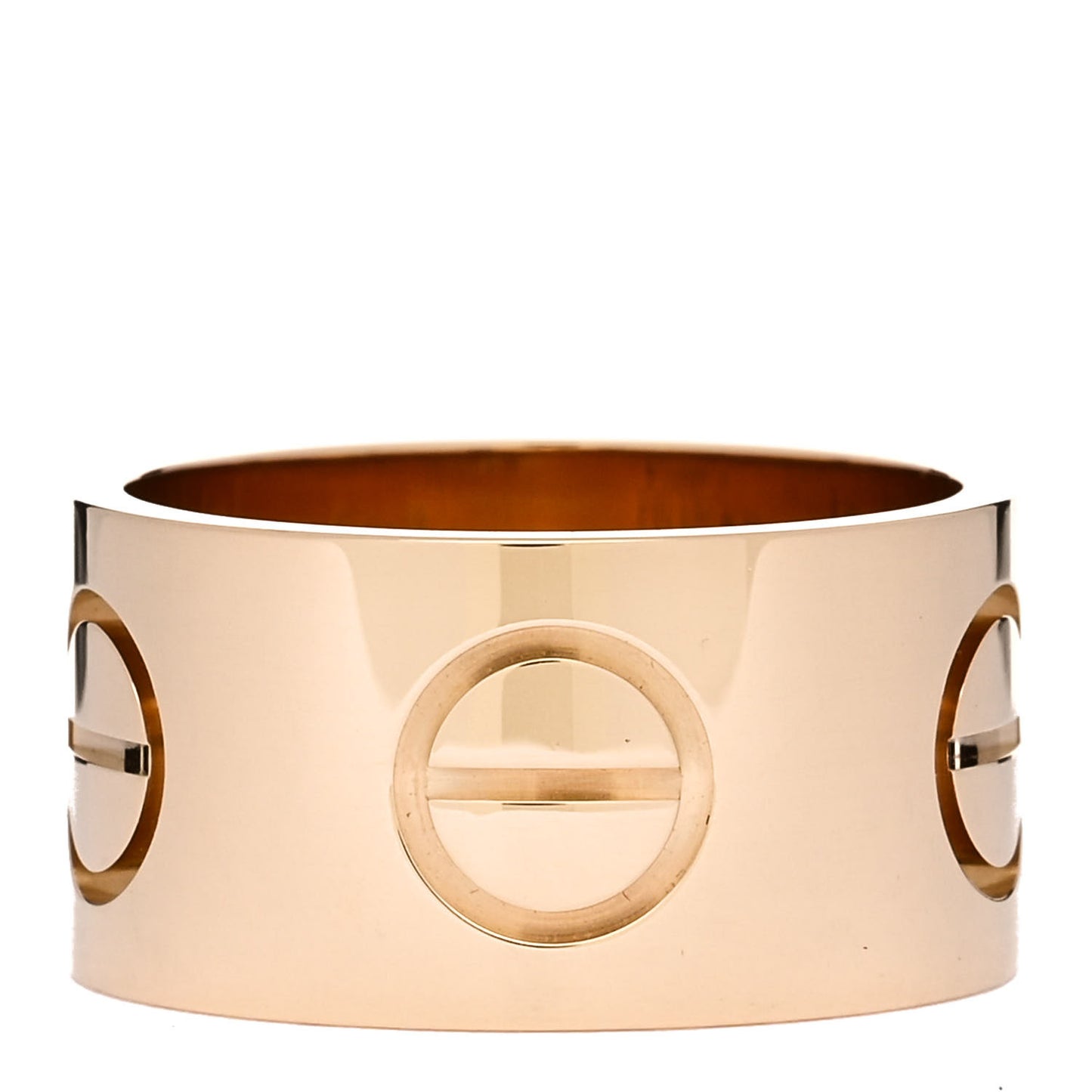 18K Yellow Gold 11mm LOVE Ring 58 8.5