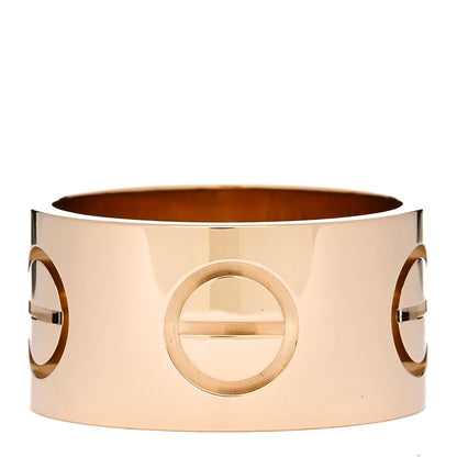Cartier 18K Yellow Gold 11mm LOVE Ring 58 8.5 3 of 4