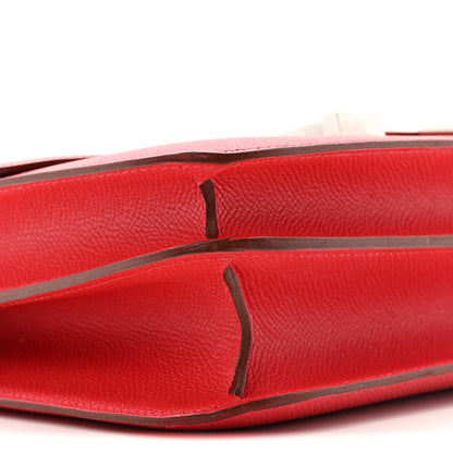 Hermes Epsom Constance 24 Rouge Casaque 9 of 20