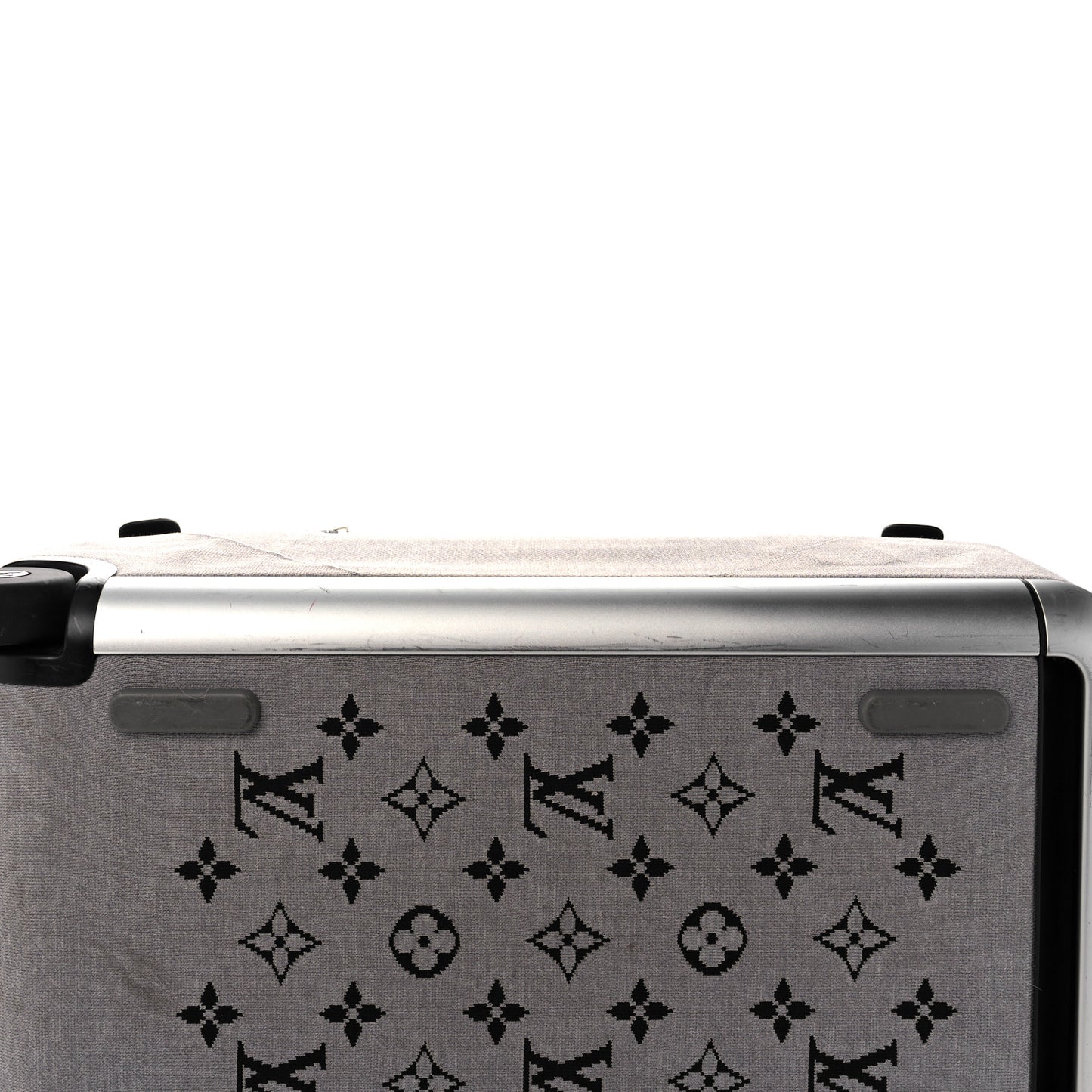 Knit Monogram Horizon Soft Duffle 55 Grey