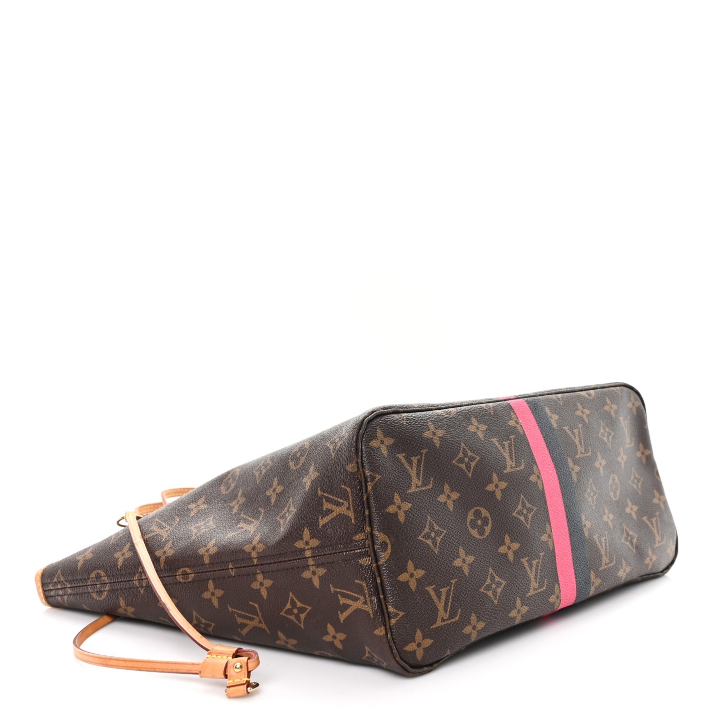 Monogram My LV Heritage Neverfull MM Fuchsia Black