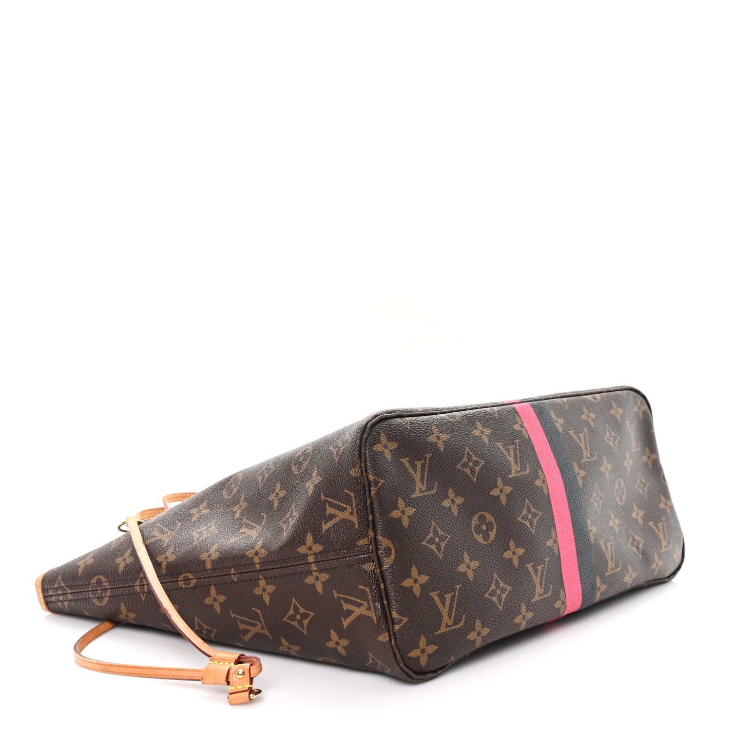 Louis Vuitton Monogram My LV Heritage Neverfull MM Fuchsia Black 6 of 14