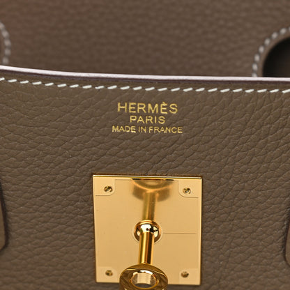 Hermes Togo Birkin 30 Etoupe 7 of 15