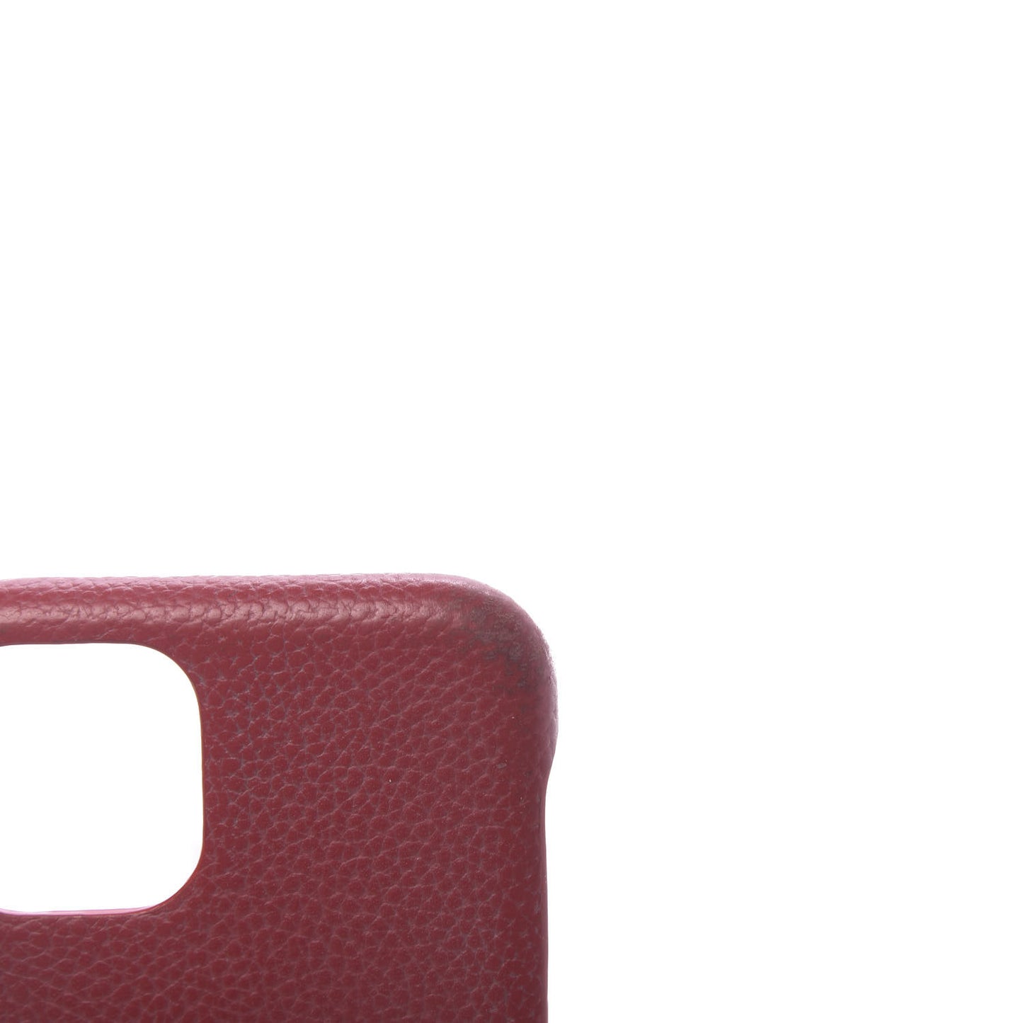 Calfskin Monogram iPhone 11 Pro Bumper Scarlet