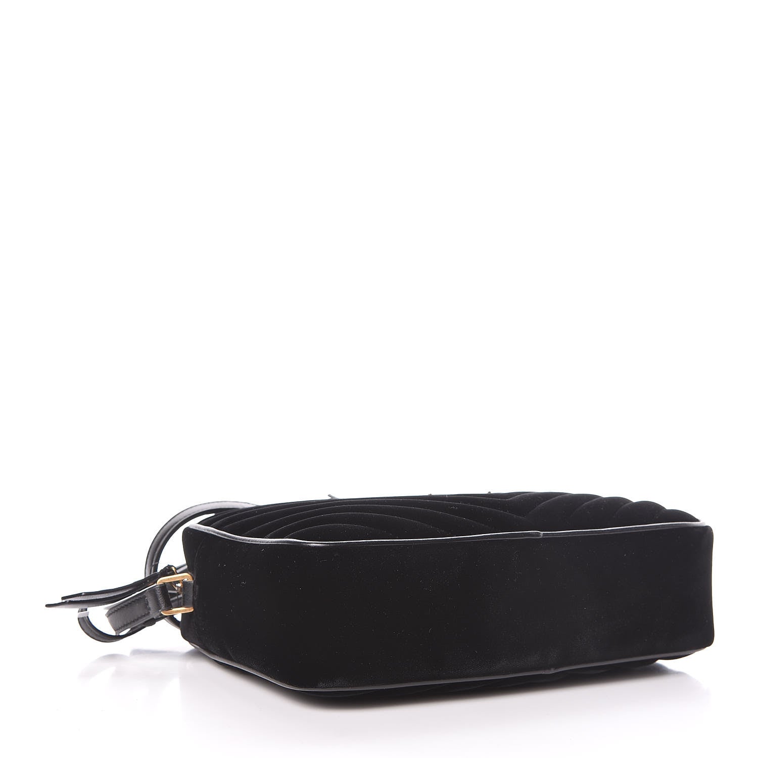 Saint Laurent Velvet Matelasse Monogram Lou Camera Bag Black 5 of 11