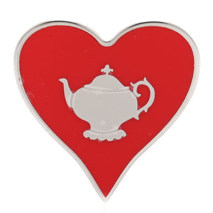 Hermes Palladium Tea Time Twilly Ring Rouge 1 of 3