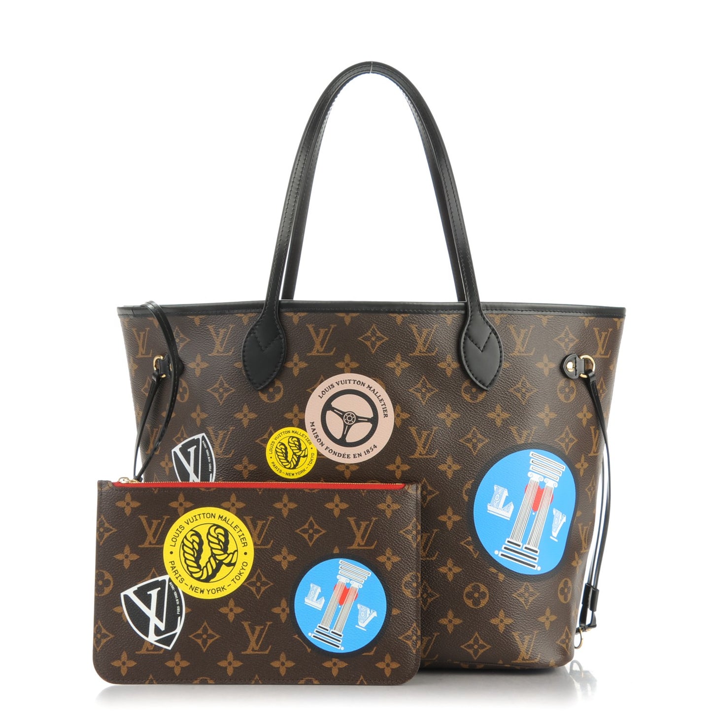 Monogram World Tour Neverfull MM