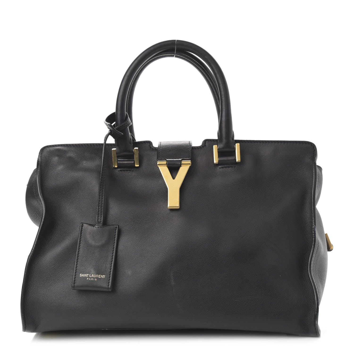 Saint Laurent Calfskin Small Classic Y Cabas Black 1 of 15