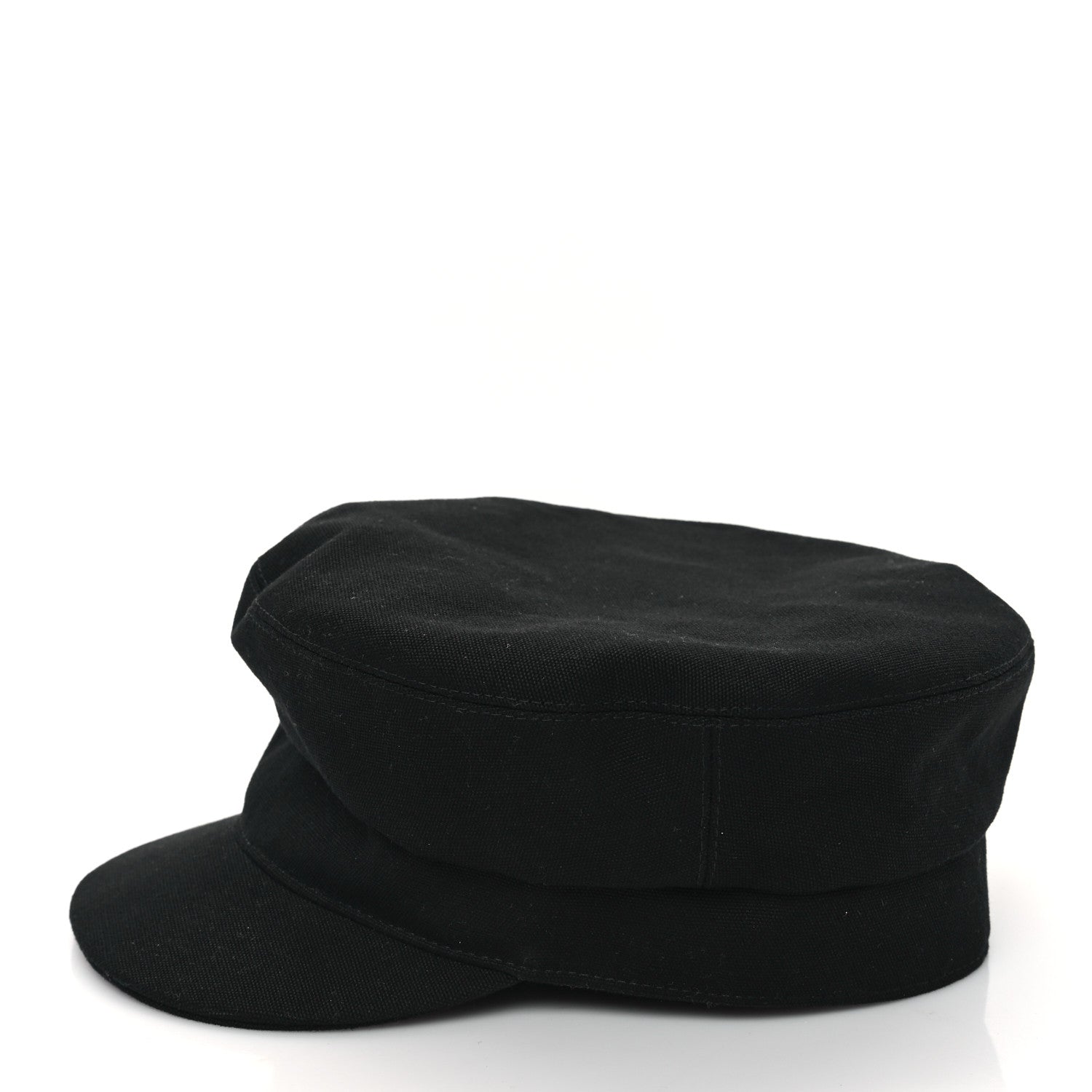 Hermes Cotton Giulietta Seashell Cap 58 Black 4 of 8