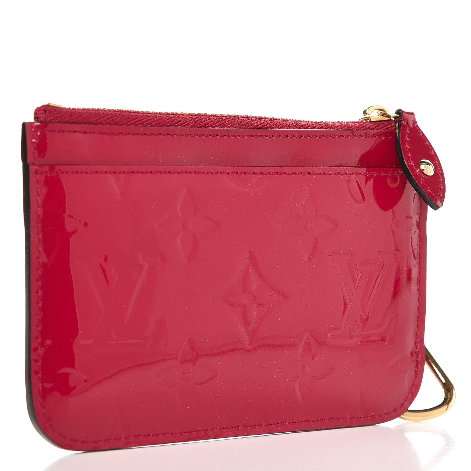 Louis Vuitton Vernis Key Pouch Rose Indien 3 of 8
