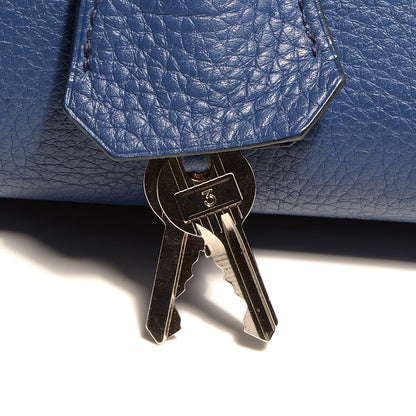 Hermes Taurillon Clemence JPG Birkin 42 Bleu Brighton 7 of 21