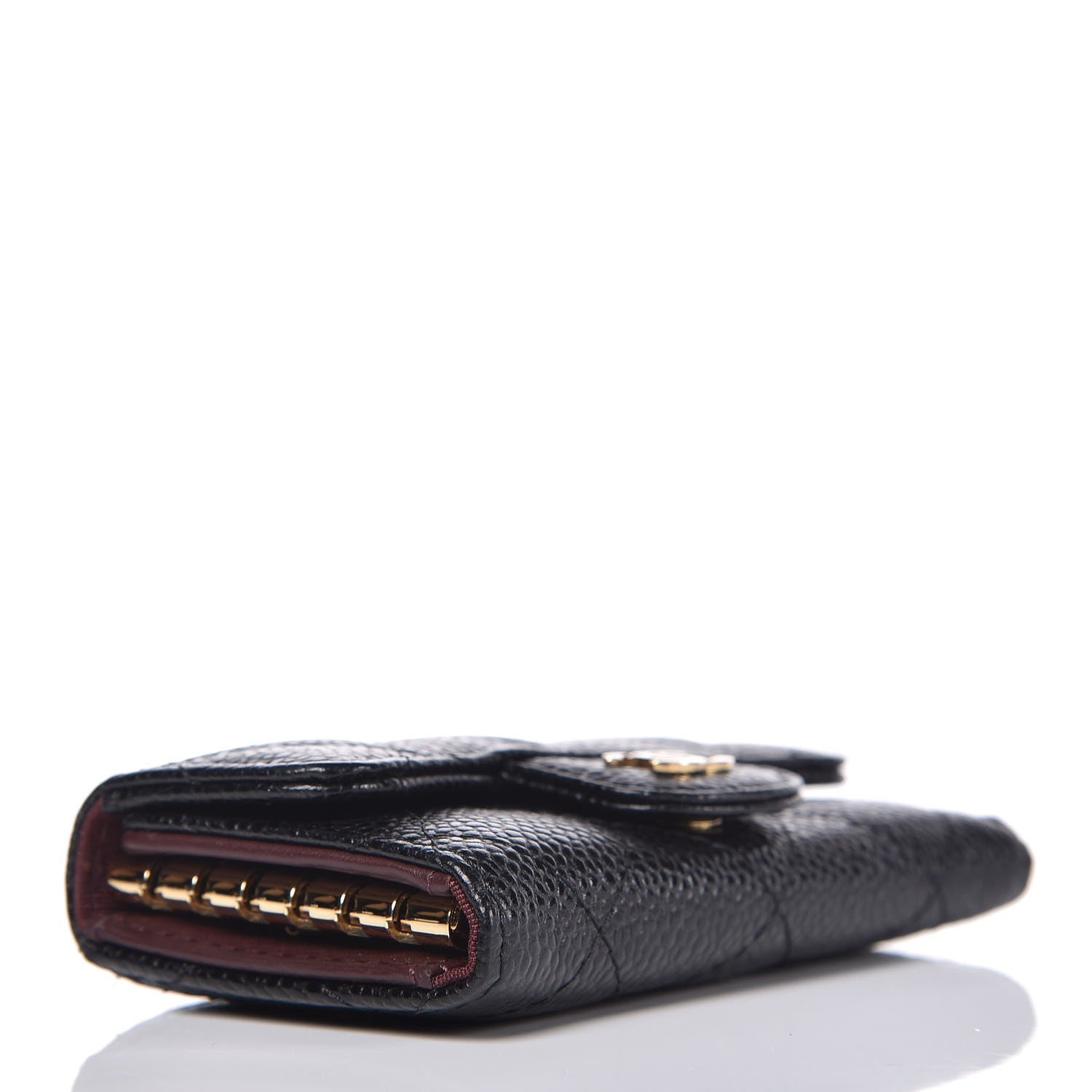 Chanel Caviar Quilted 6 Key Holder Black 4 of 9