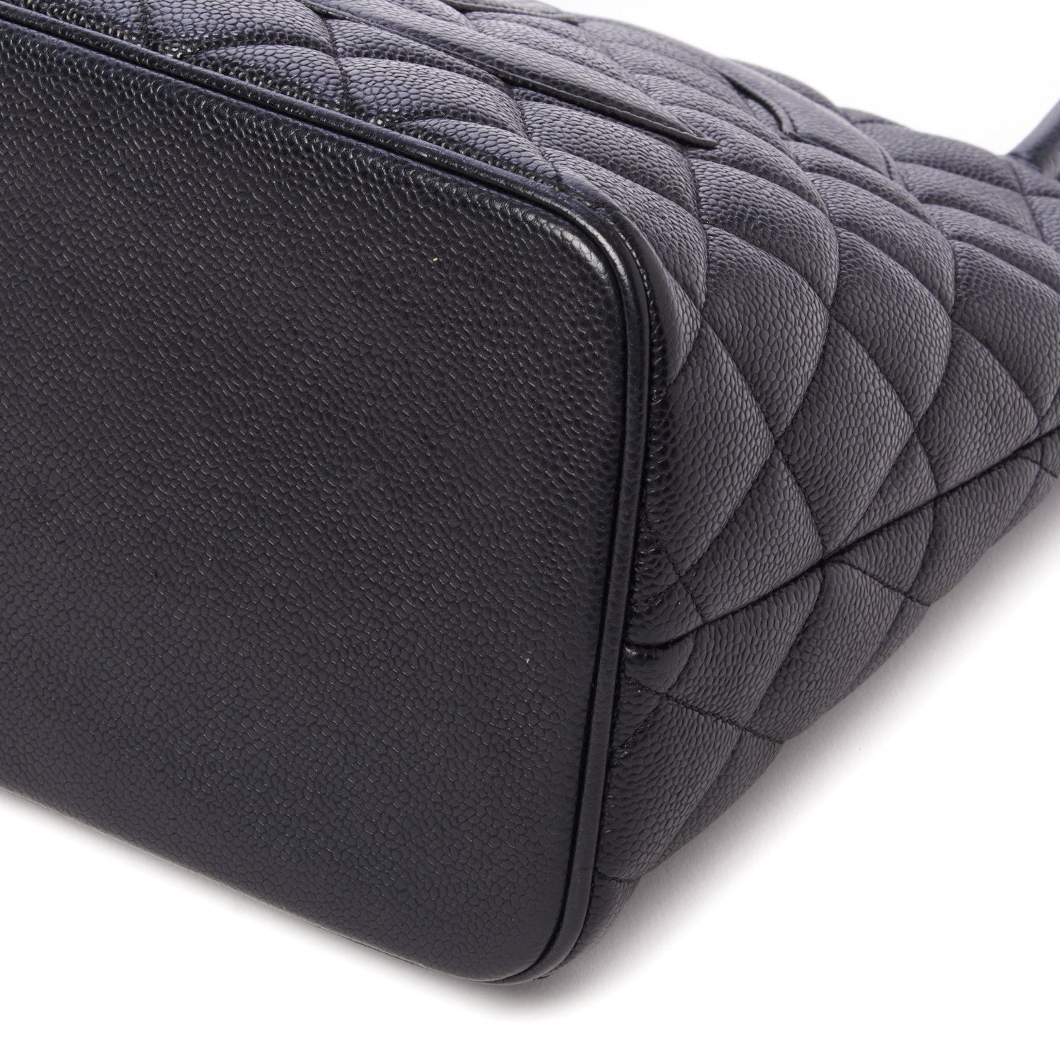 Chanel Caviar Quilted Medallion Tote Black 5 of 10