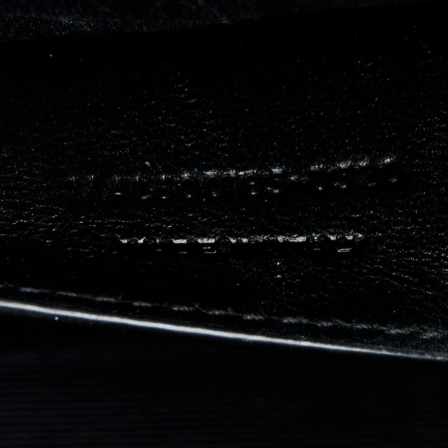 Grain De Poudre Textured Mixed Matelasse Triquilt Medium Monogram Monochrome Satchel Black