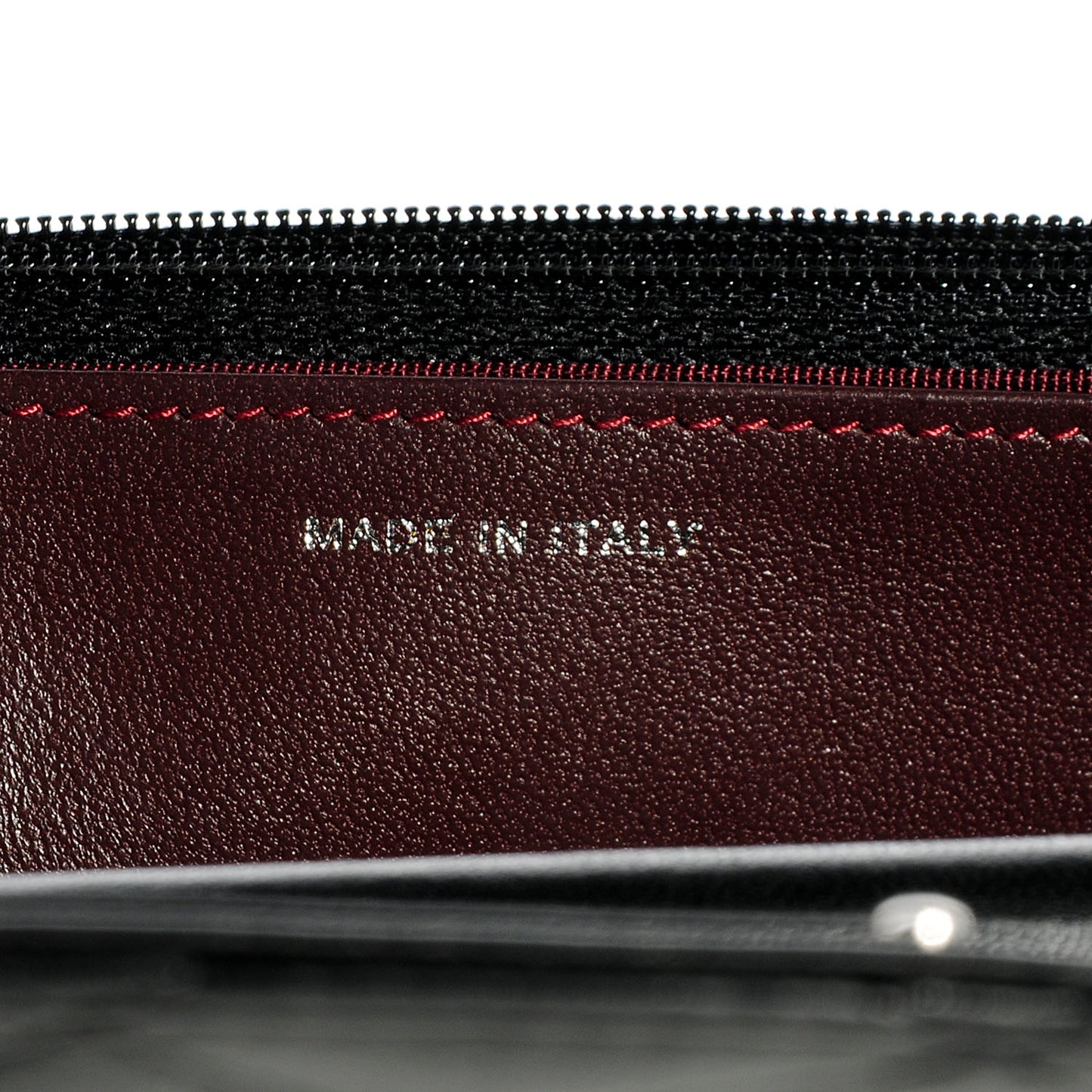 CHANEL Lambskin Quilted Wallet On Chain WOC Black
