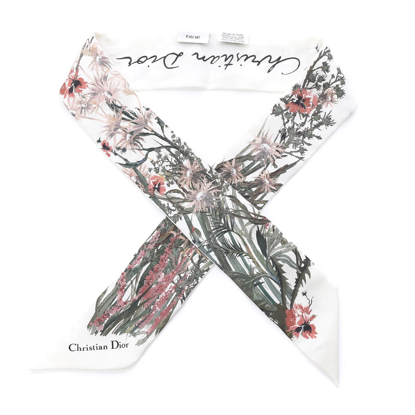 Silk Mitzah Scarf Multicolor