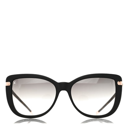 Louis Vuitton Monogram Acetate Charlotte Sunglasses Z0781W Black 2 of 10