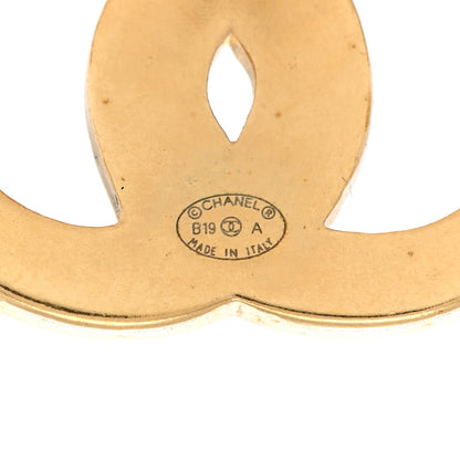 Chanel Metal Along The Nile CC Earrings Gold 3 of 5