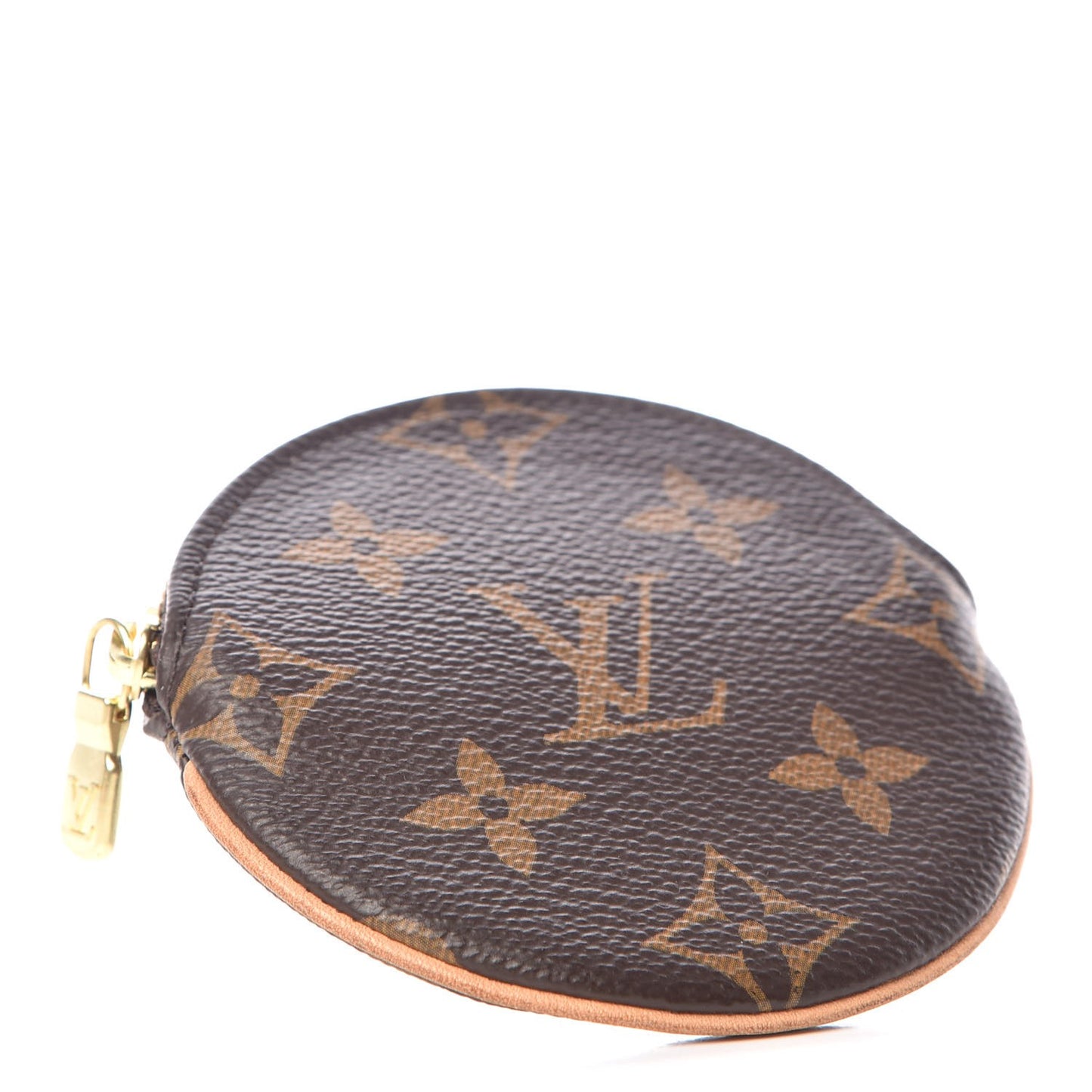 Monogram Round Coin Purse