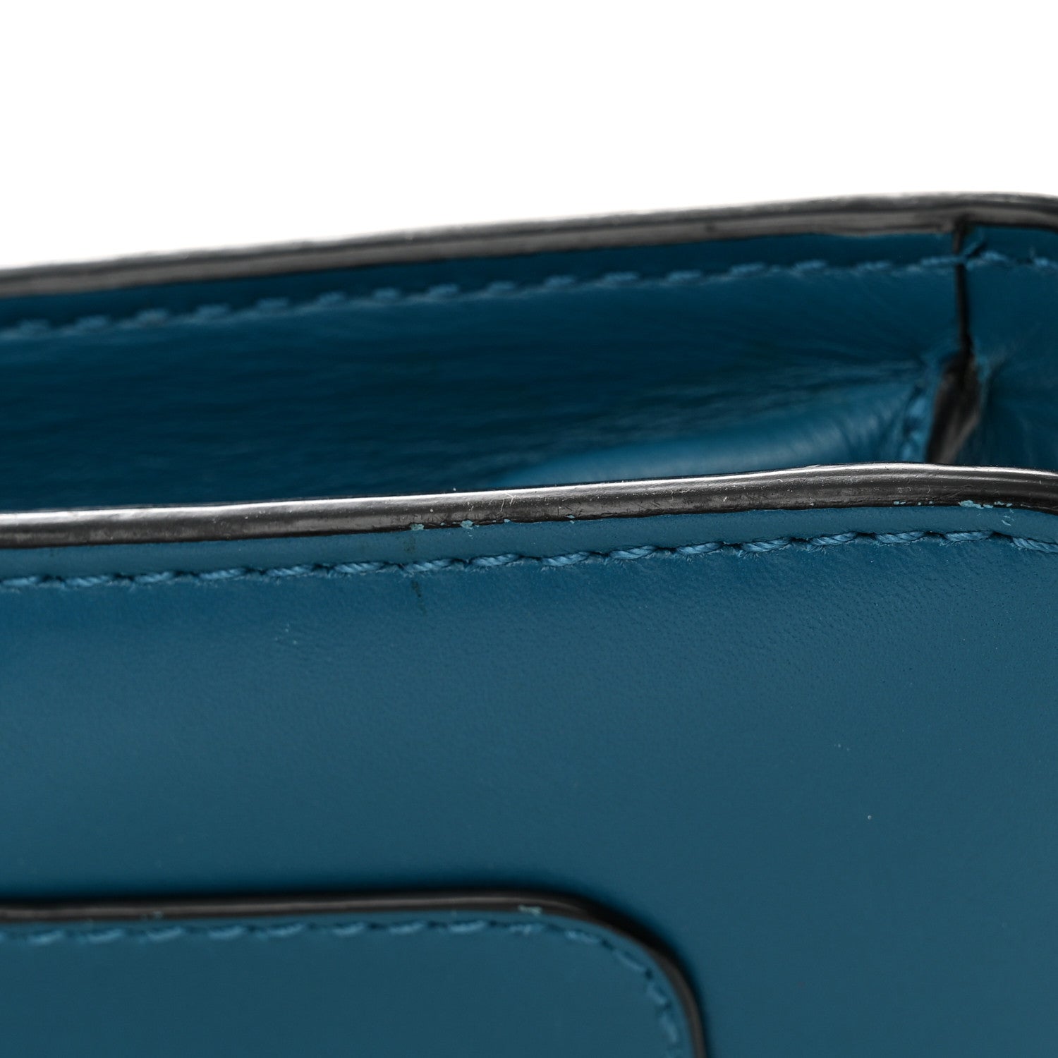 Bulgari Calfskin Serpenti Forever Crossbody Blue 28 of 30