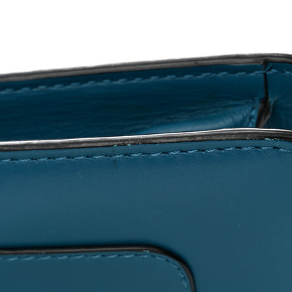 Bulgari Calfskin Serpenti Forever Crossbody Blue 28 of 30