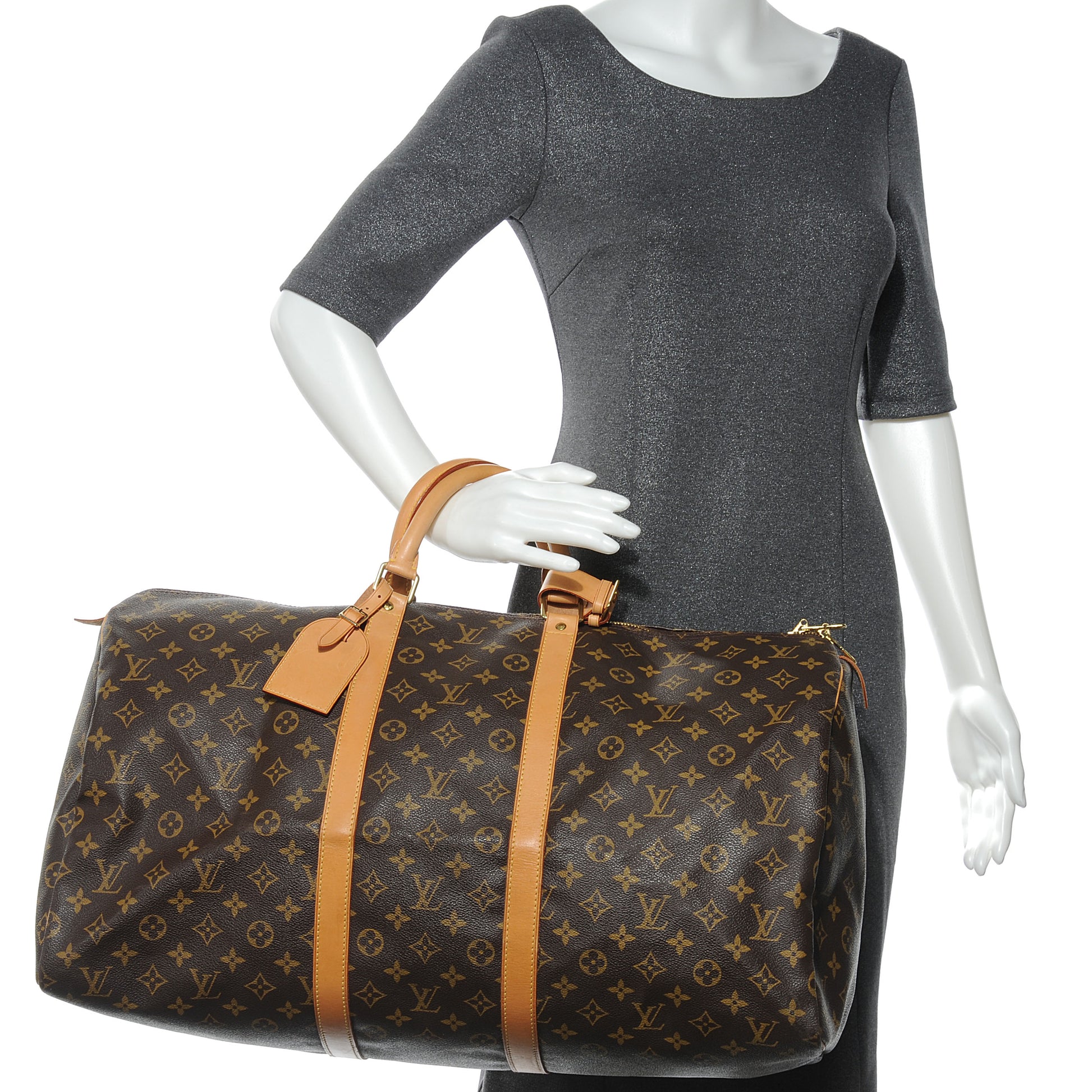Louis Vuitton Monogram Keepall 55 2 of 7